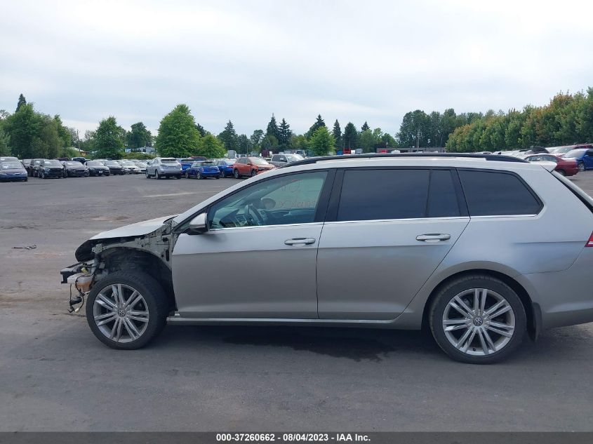 2015 VOLKSWAGEN GOLF SPORTWAGEN TDI S/TDI SE/TDI SEL 3VWFA7AUXFM516290