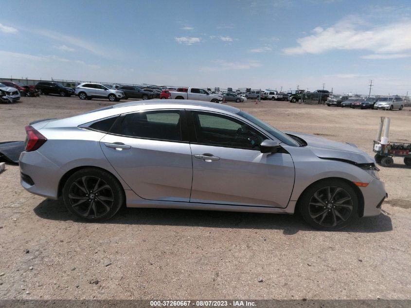 VIN 19XFC2F82LE213747 2020 HONDA CIVIC SEDAN SPORT