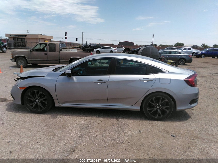VIN 19XFC2F82LE213747 2020 HONDA CIVIC SEDAN SPORT