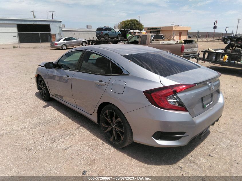 VIN 19XFC2F82LE213747 2020 HONDA CIVIC SEDAN SPORT