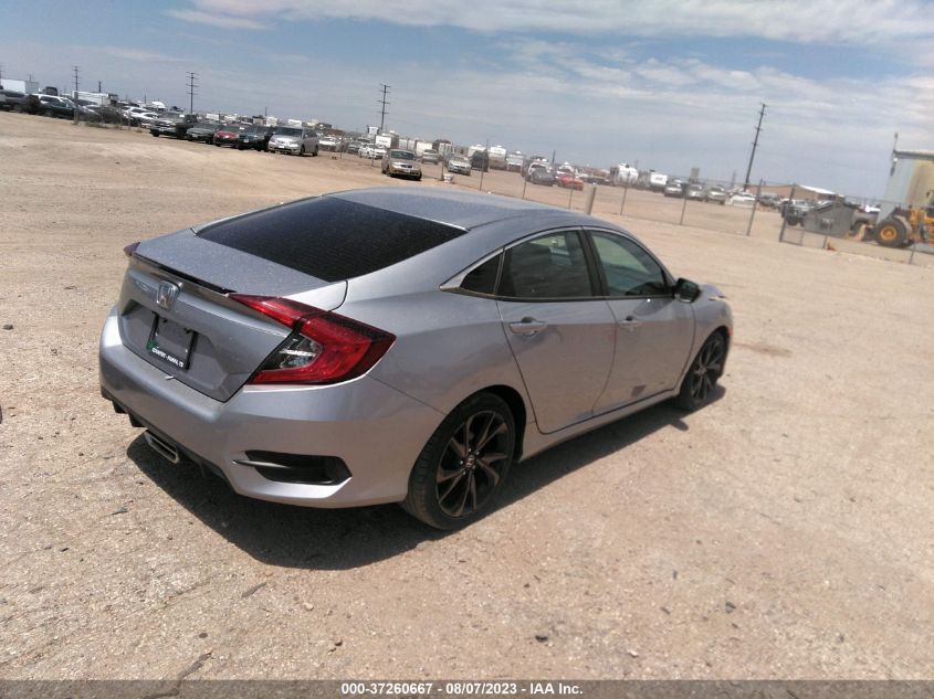 VIN 19XFC2F82LE213747 2020 HONDA CIVIC SEDAN SPORT