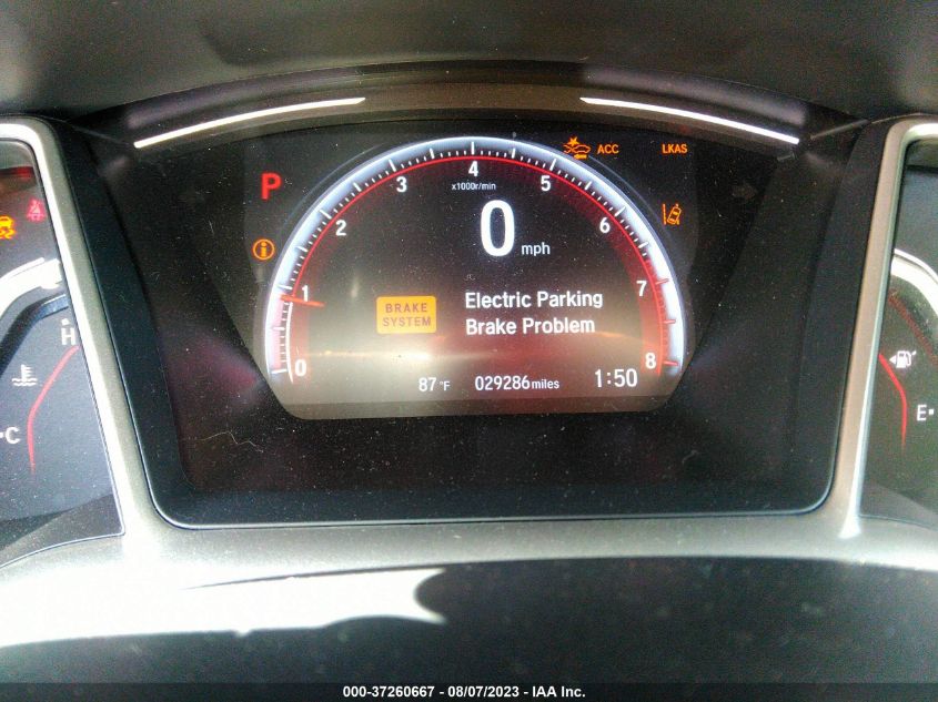 VIN 19XFC2F82LE213747 2020 HONDA CIVIC SEDAN SPORT