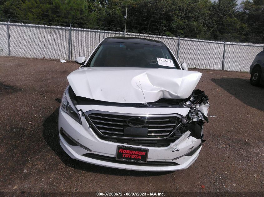 2015 HYUNDAI SONATA 2.4L LIMITED - 5NPE34AF6FH078754