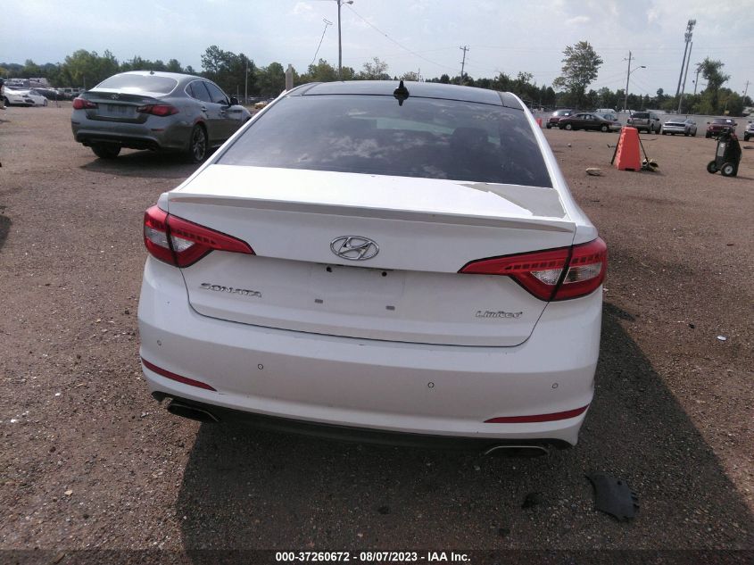 2015 HYUNDAI SONATA 2.4L LIMITED - 5NPE34AF6FH078754