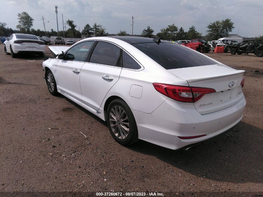 2015 HYUNDAI SONATA 2.4L LIMITED - 5NPE34AF6FH078754