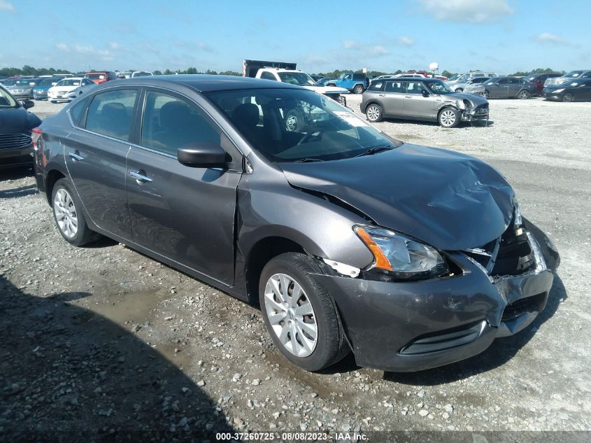 2015 NISSAN SENTRA S - 3N1AB7AP9FY220256