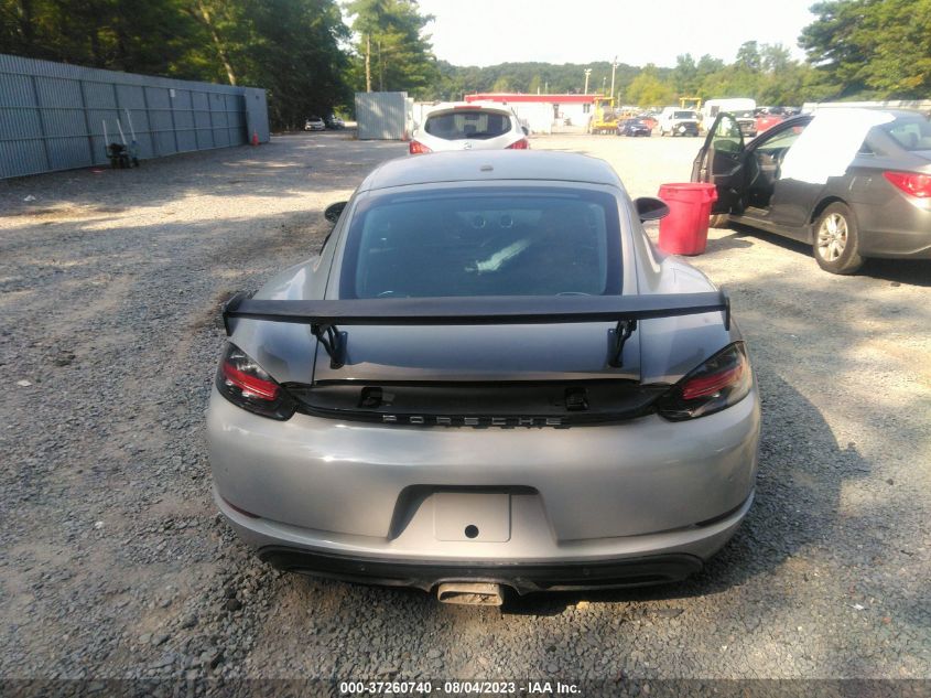 2019 PORSCHE 718 CAYMAN - WP0AA2A89KS261054