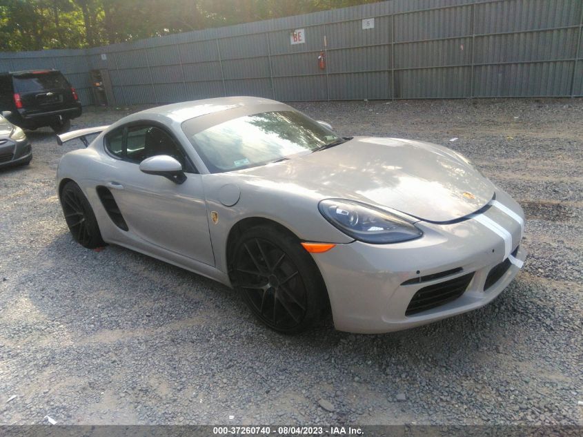 2019 PORSCHE 718 CAYMAN - WP0AA2A89KS261054