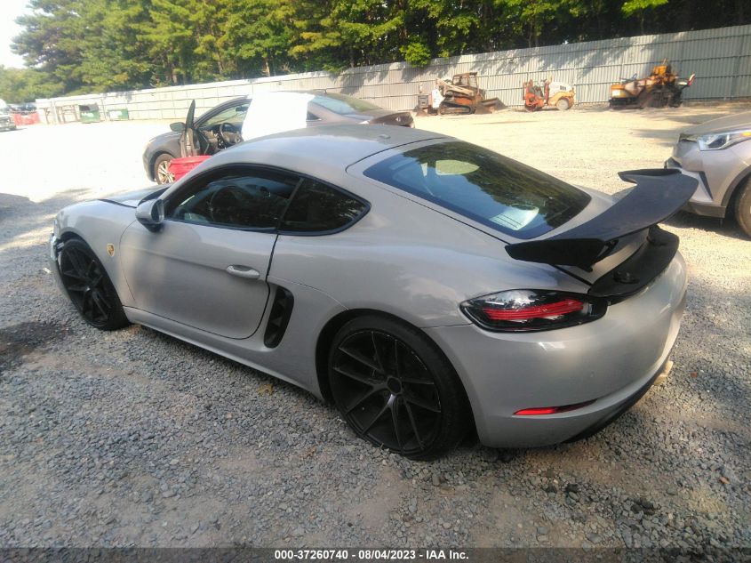 2019 PORSCHE 718 CAYMAN - WP0AA2A89KS261054
