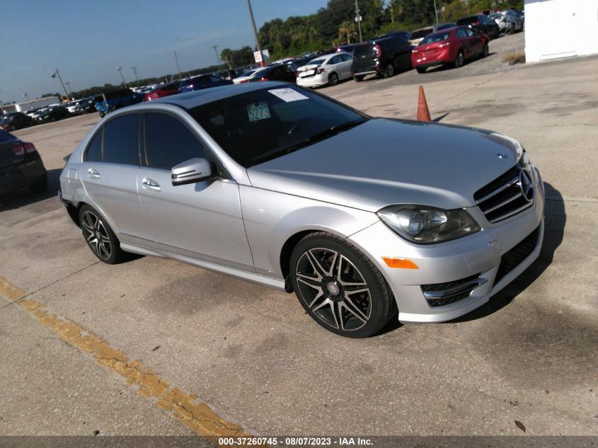 2014 MERCEDES-BENZ C-CLASS C 250 SPORT - WDDGF4HB8EG247796