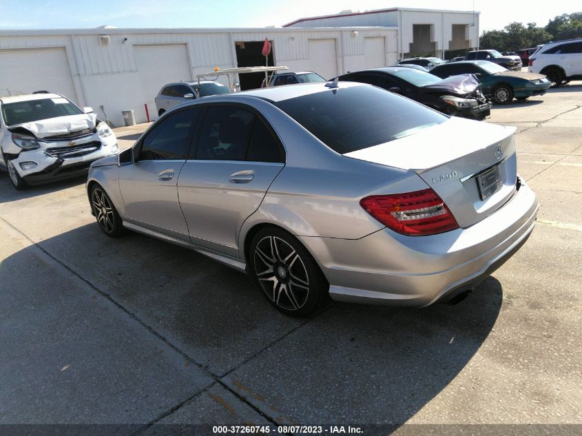2014 MERCEDES-BENZ C-CLASS C 250 SPORT - WDDGF4HB8EG247796