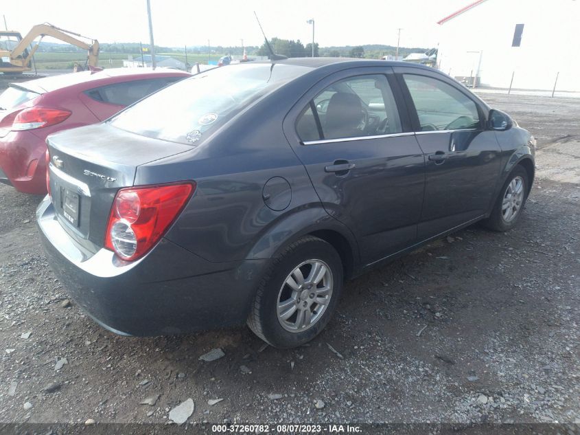 2013 CHEVROLET SONIC LT - 1G1JC5SH6D4175548