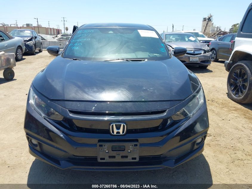2020 HONDA CIVIC SEDAN SPORT - 19XFC2F85LE209286