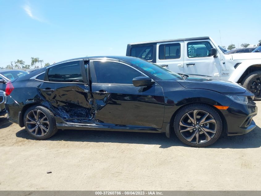 2020 HONDA CIVIC SEDAN SPORT - 19XFC2F85LE209286