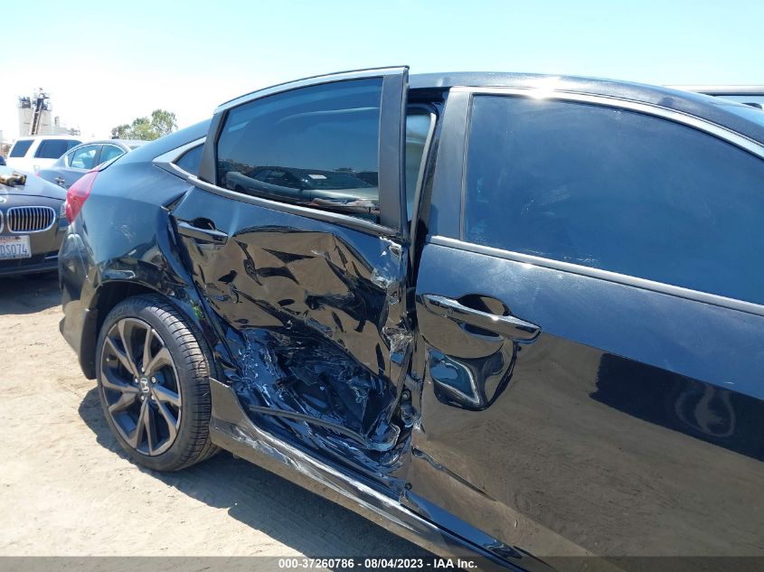 2020 HONDA CIVIC SEDAN SPORT - 19XFC2F85LE209286