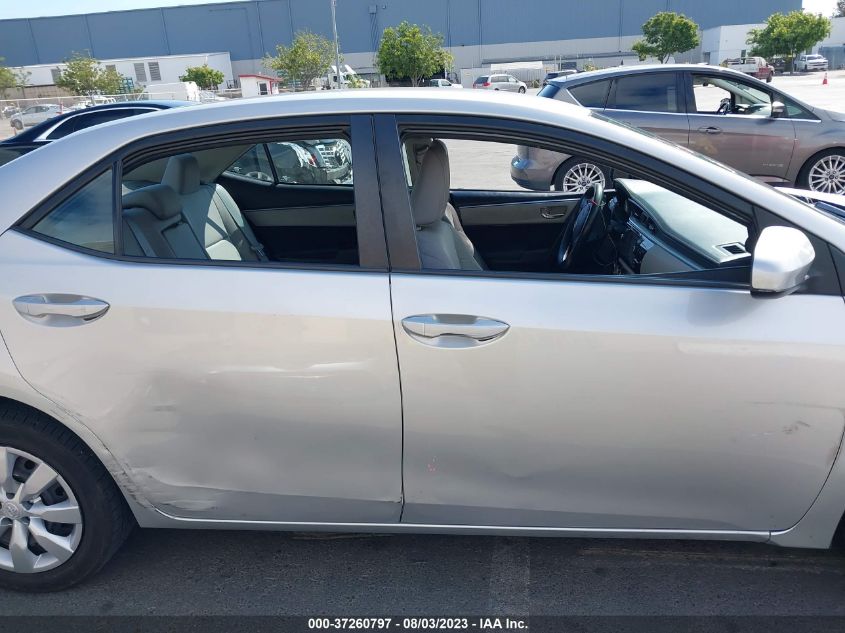 2016 TOYOTA COROLLA L/LE/S/S PLUS/LE PLUS - 5YFBURHE1GP422571