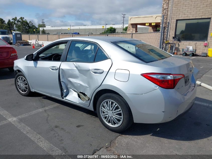 2016 TOYOTA COROLLA L/LE/S/S PLUS/LE PLUS - 5YFBURHE1GP422571