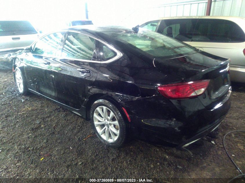 2015 CHRYSLER 200 C - 1C3CCCCG4FN731240