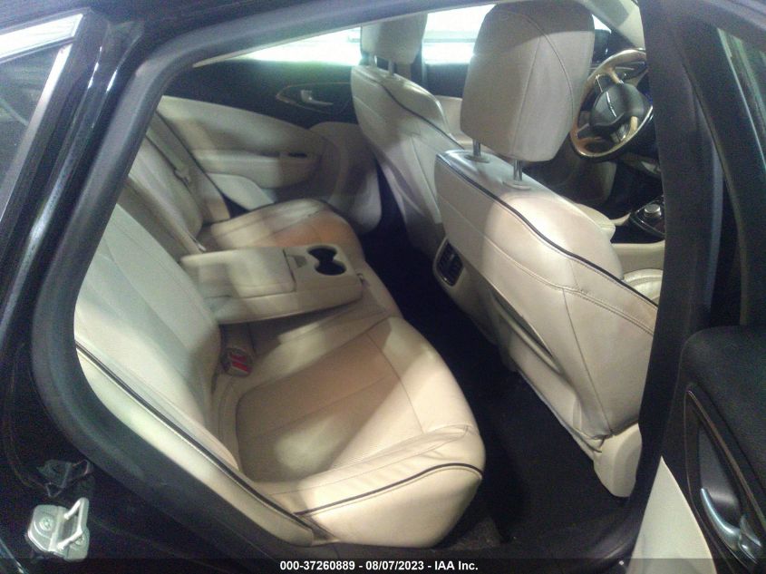 2015 CHRYSLER 200 C - 1C3CCCCG4FN731240
