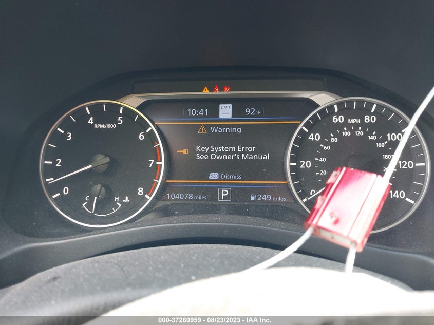 VIN 1N4BL4EV5KC238803 2019 NISSAN ALTIMA 2.5 SL
