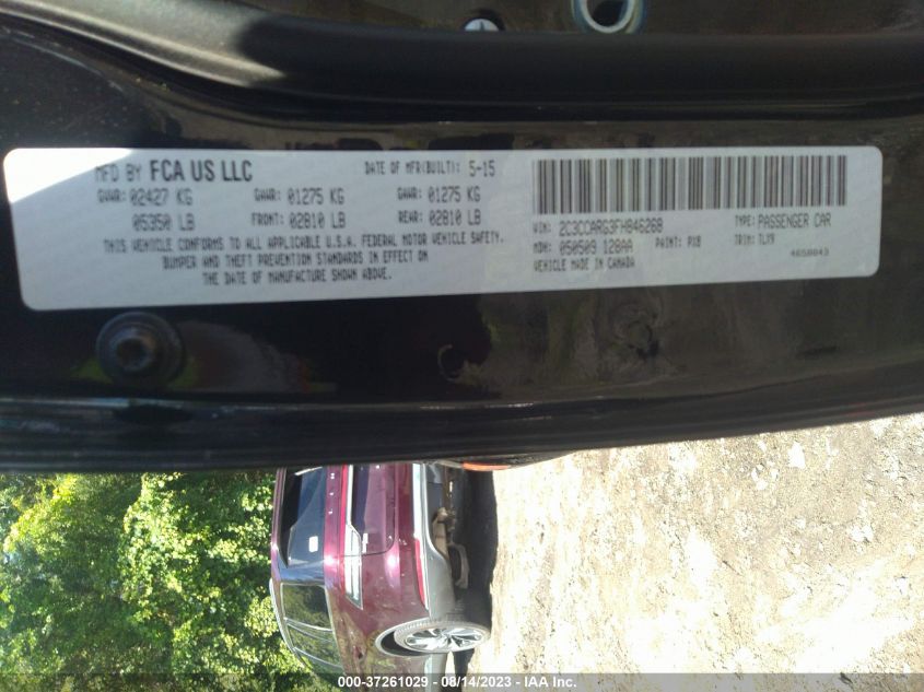 2015 CHRYSLER 300 LIMITED - 2C3CCARG3FH846268