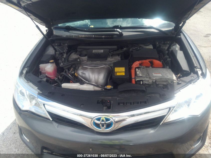 2013 TOYOTA CAMRY HYBRID XLE - 4T1BD1FK4DU079713