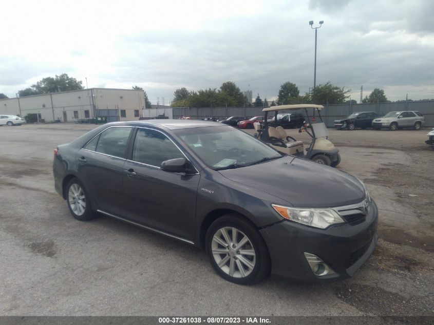 2013 TOYOTA CAMRY HYBRID XLE - 4T1BD1FK4DU079713