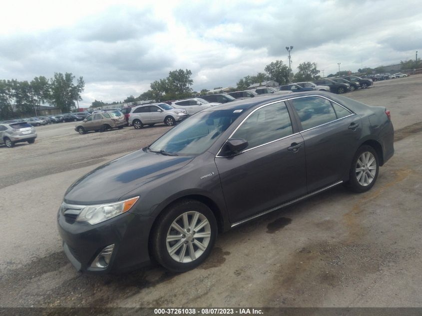 2013 TOYOTA CAMRY HYBRID XLE - 4T1BD1FK4DU079713