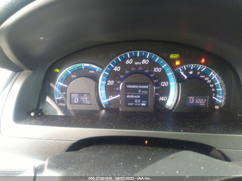 2013 TOYOTA CAMRY HYBRID XLE - 4T1BD1FK4DU079713