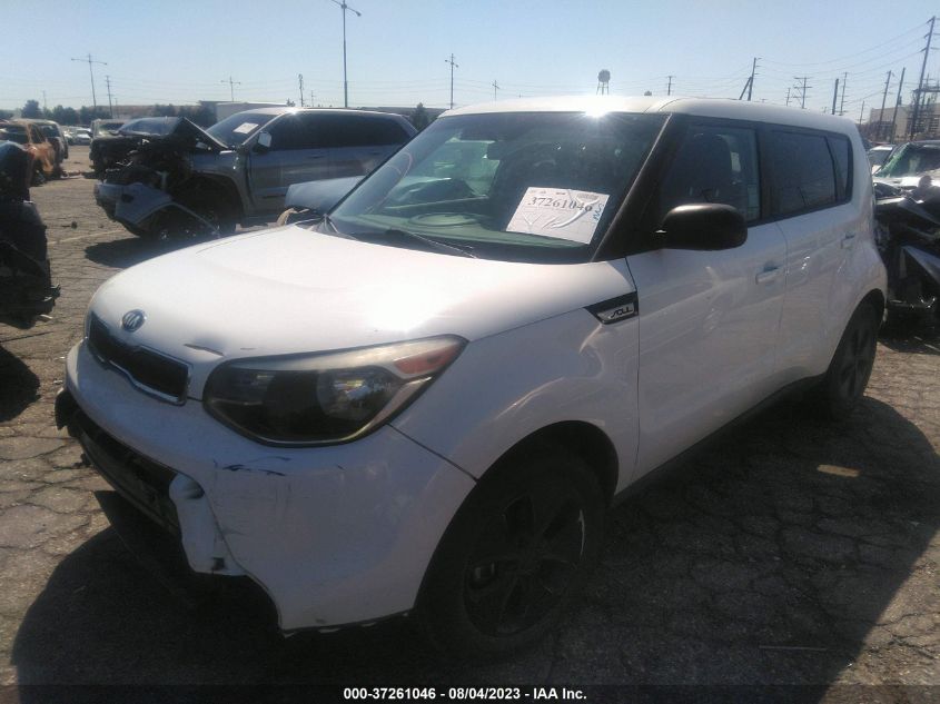 2016 KIA SOUL - KNDJN2A26G7243671