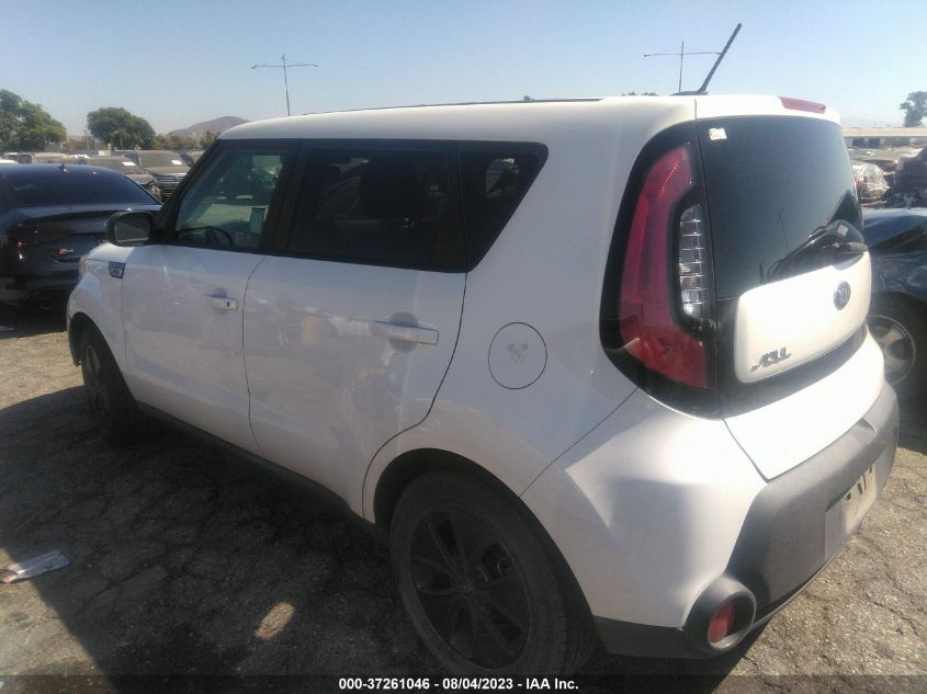 2016 KIA SOUL - KNDJN2A26G7243671