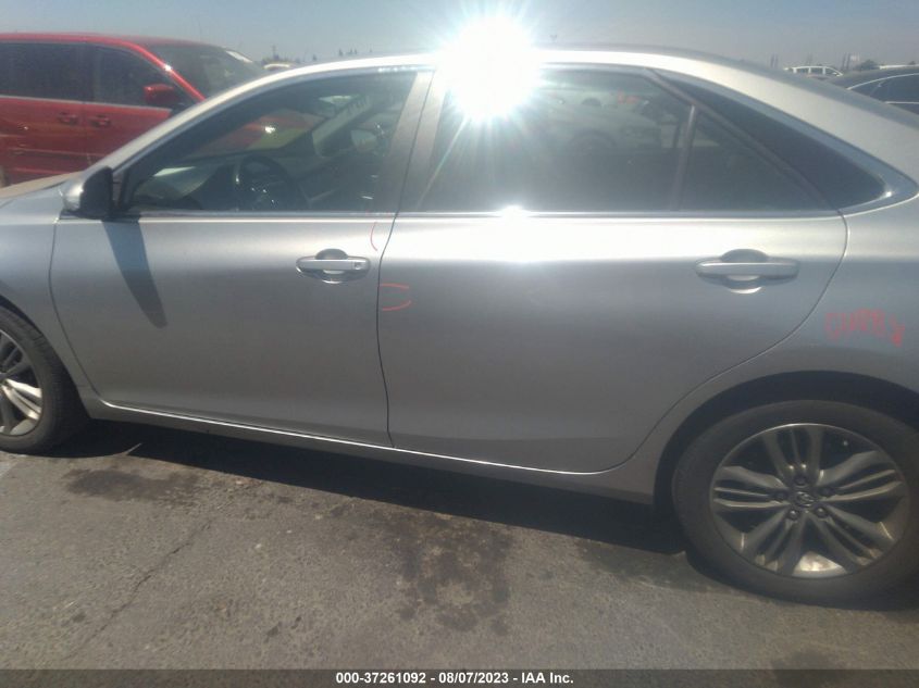 2016 TOYOTA CAMRY XLE/SE/LE/XSE - 4T1BF1FK2GU231180