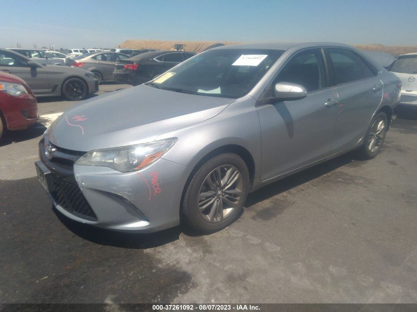2016 TOYOTA CAMRY XLE/SE/LE/XSE - 4T1BF1FK2GU231180