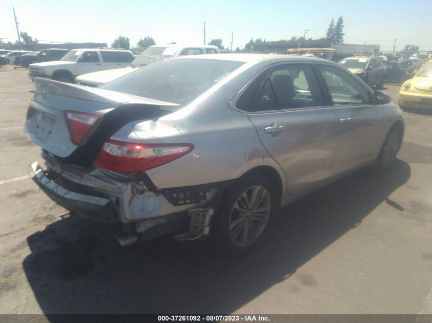 2016 TOYOTA CAMRY XLE/SE/LE/XSE - 4T1BF1FK2GU231180
