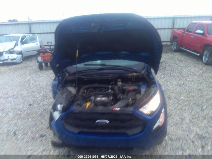 2020 FORD ECOSPORT S - MAJ3S2FE4LC328357