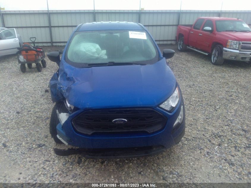 2020 FORD ECOSPORT S - MAJ3S2FE4LC328357