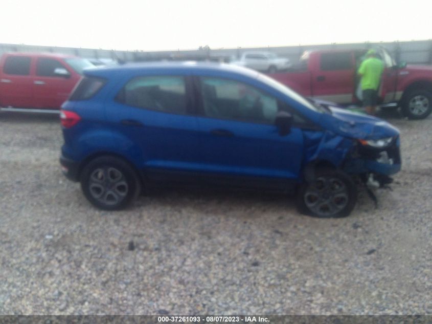 2020 FORD ECOSPORT S - MAJ3S2FE4LC328357