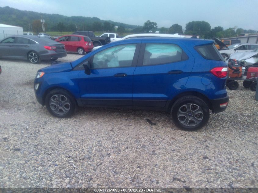 2020 FORD ECOSPORT S - MAJ3S2FE4LC328357