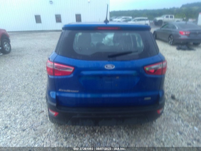 2020 FORD ECOSPORT S - MAJ3S2FE4LC328357