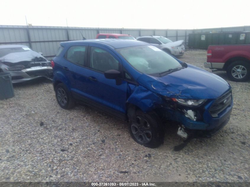 2020 FORD ECOSPORT S - MAJ3S2FE4LC328357