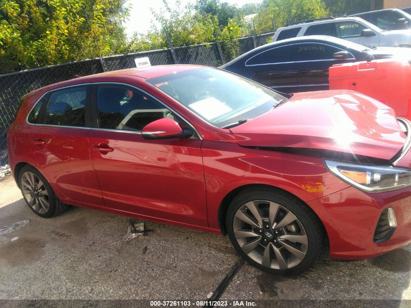 2018 HYUNDAI ELANTRA GT SPORT - KMHH55LC2JU029853