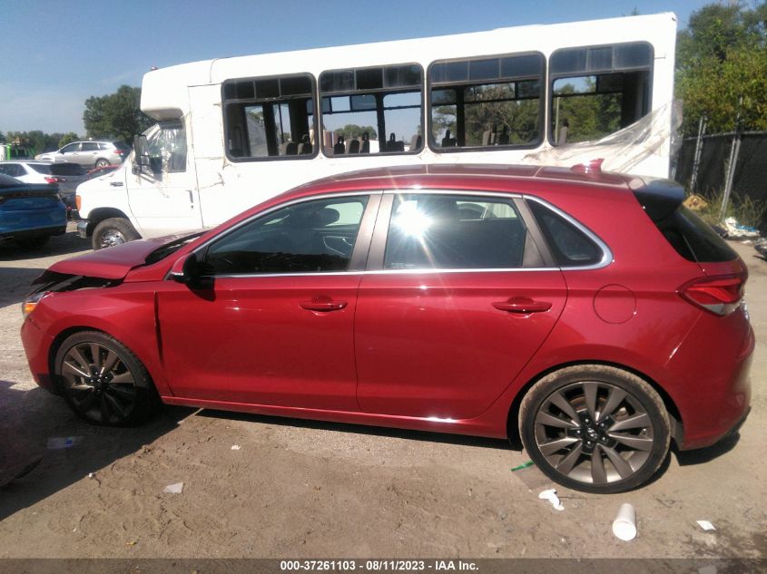 2018 HYUNDAI ELANTRA GT SPORT - KMHH55LC2JU029853