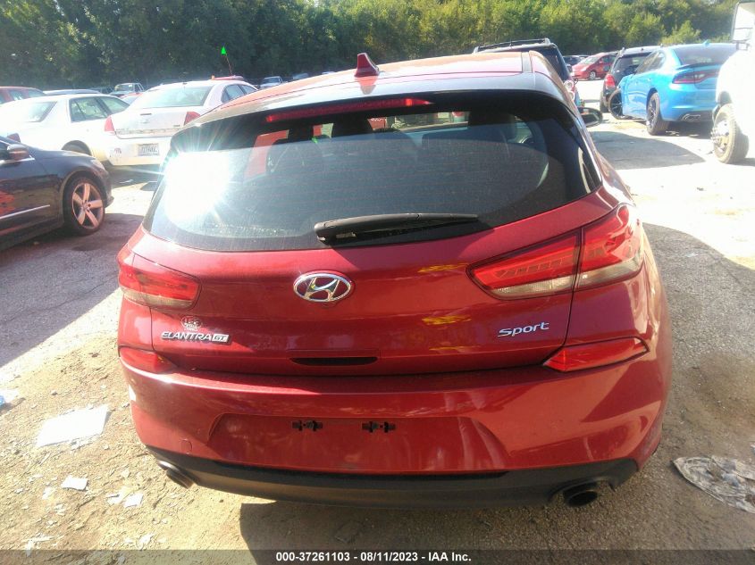 2018 HYUNDAI ELANTRA GT SPORT - KMHH55LC2JU029853