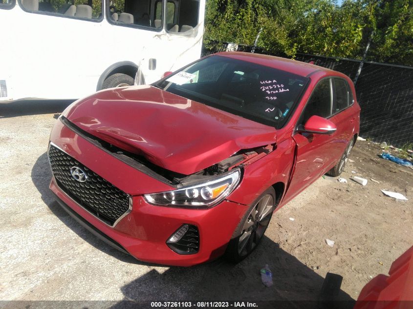2018 HYUNDAI ELANTRA GT SPORT - KMHH55LC2JU029853