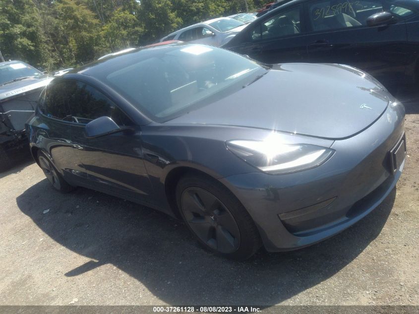 2021 TESLA MODEL 3 LONG RANGE - 5YJ3E1EBXMF089887