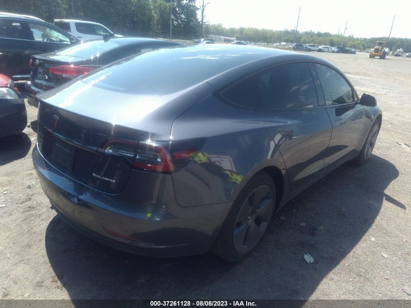 2021 TESLA MODEL 3 LONG RANGE - 5YJ3E1EBXMF089887