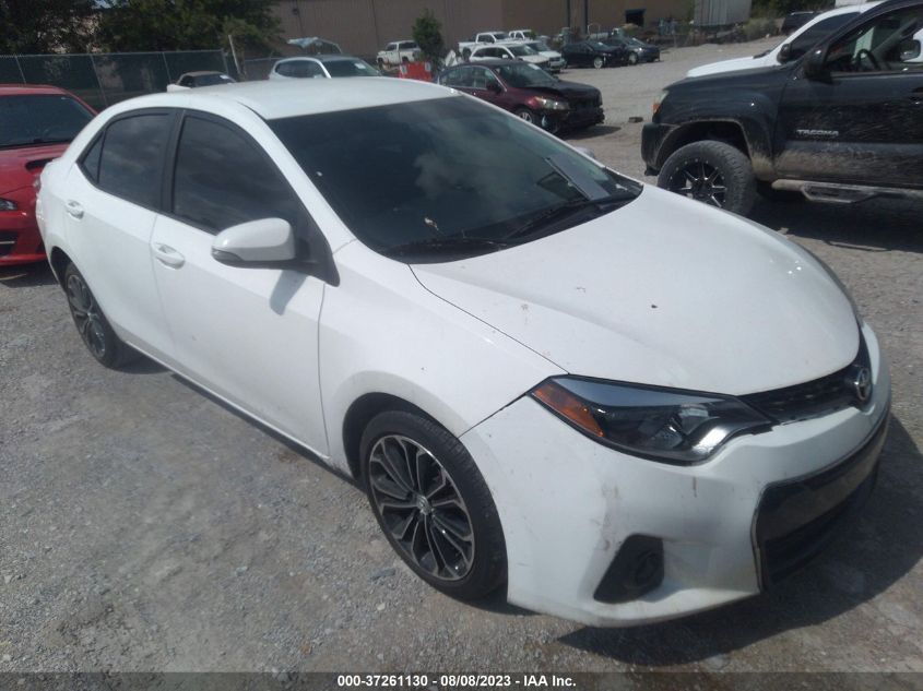 2016 TOYOTA COROLLA L/LE/S/S PLUS/LE PLUS - 5YFBURHE1GP539244