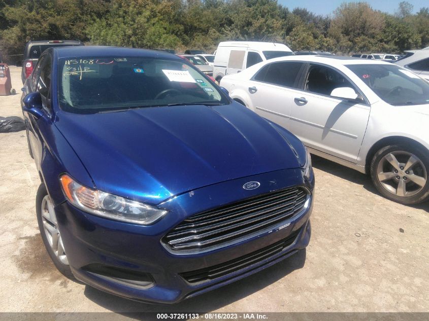 2016 FORD FUSION SE - 1FA6P0H79G5115108