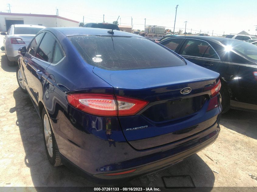 2016 FORD FUSION SE - 1FA6P0H79G5115108