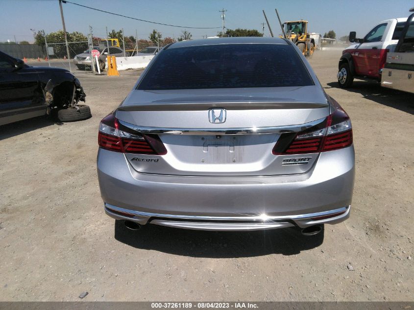 2017 HONDA ACCORD SEDAN SPORT SE - 1HGCR2F19HA290325